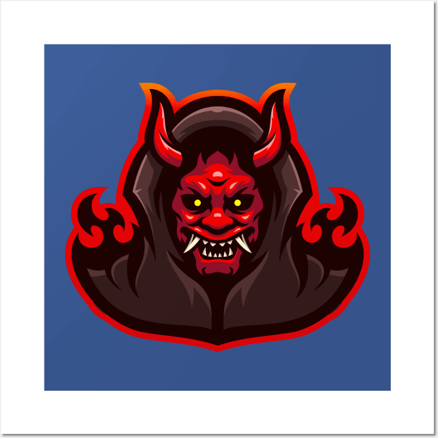 Demon Wall Art by mightyfire